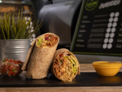 Burrito vegano doble protein