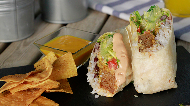 Burrito vegano Sonoma