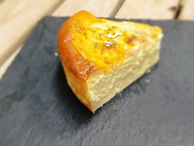 Tarta de queso proteica sin azucar
